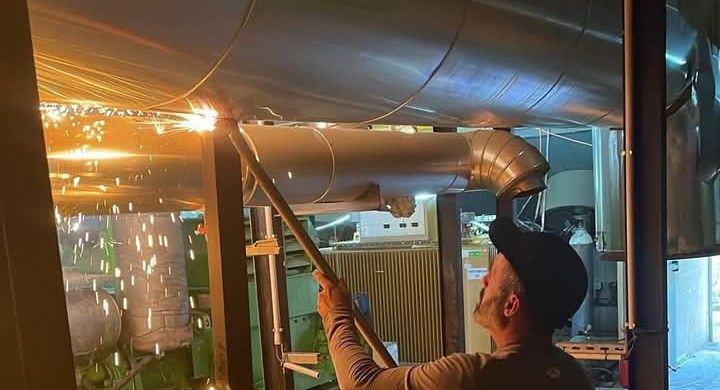 Découpe thermique sous permis de feu