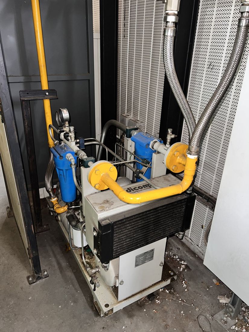 Rampe gaz de la centrale